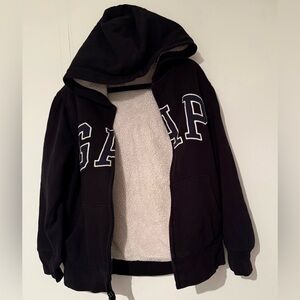Kids Relaxed Gap Logo Zip Hoodie